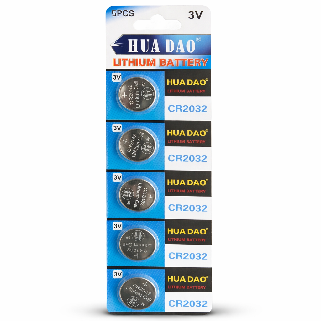 5 x CR2032 3v Lithium Coin Cell Button Batteries 2032 DL2032 Key Fob Remote Unbranded