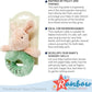 Winnie Pooh Piglet Baby Rattle Soft Toy Ring Plush Infant Disney Official Disney