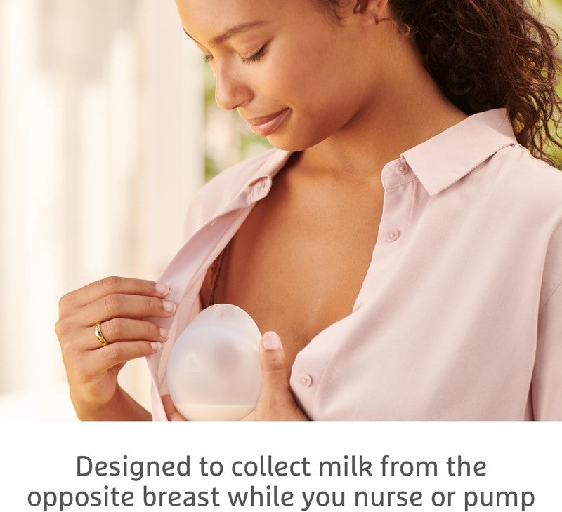 Breast Milk Collector Silicone Nursing Pump Baby Feeding Munchkin Easy Use Ergon Munchkin