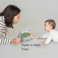 Taf Toys Savannah Tummy Time Newborn Baby Book Double Sided Sensory Mirror taf