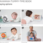 Taf Toys Savannah Tummy Time Newborn Baby Book Double Sided Sensory Mirror taf