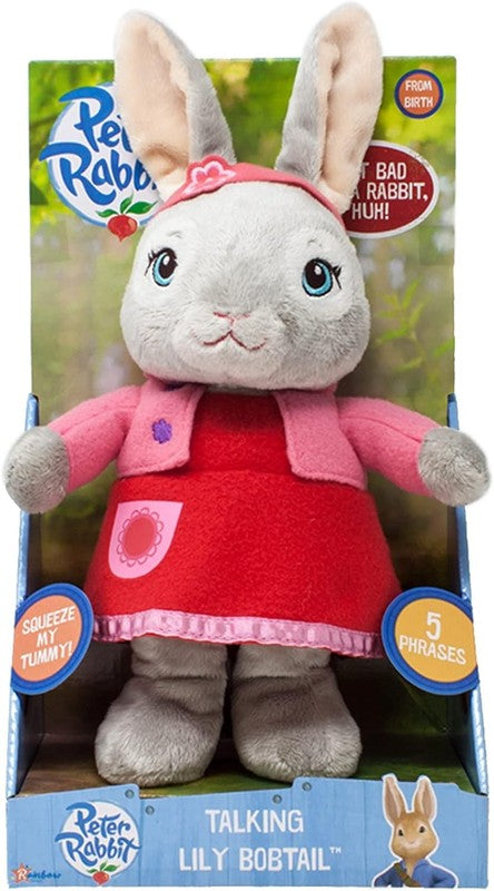Beatrix Potter Lily Bobtail Bunny Soft Toy Baby Toddler Gift Plush Rabbit Doll betrix