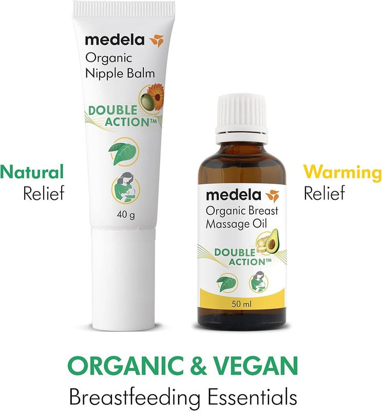 Breast Massage Oil Organic Nursing Relief Tenderness Soothing Natural Care medela