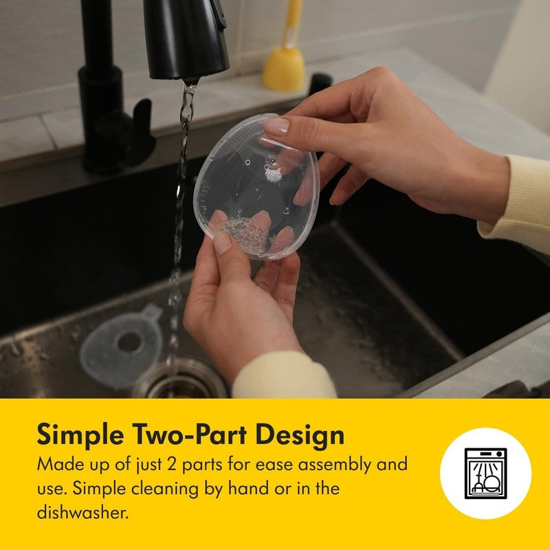 Breast Milk Collector Wearable Leakproof In Bra Silicone Cups Reusable Set - Deal For Any Occasion