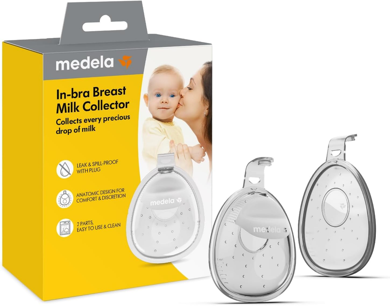 Breast Milk Collector Wearable Leakproof In Bra Silicone Cups Reusable Set - Deal For Any Occasion