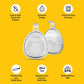 Breast Milk Collector Wearable Leakproof In Bra Silicone Cups Reusable Set - Deal For Any Occasion