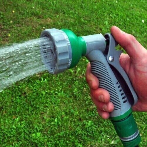 Garden Hose 30M Reinforced Pipe Spray Nozzle Set Fittings Heavy Duty Does not apply