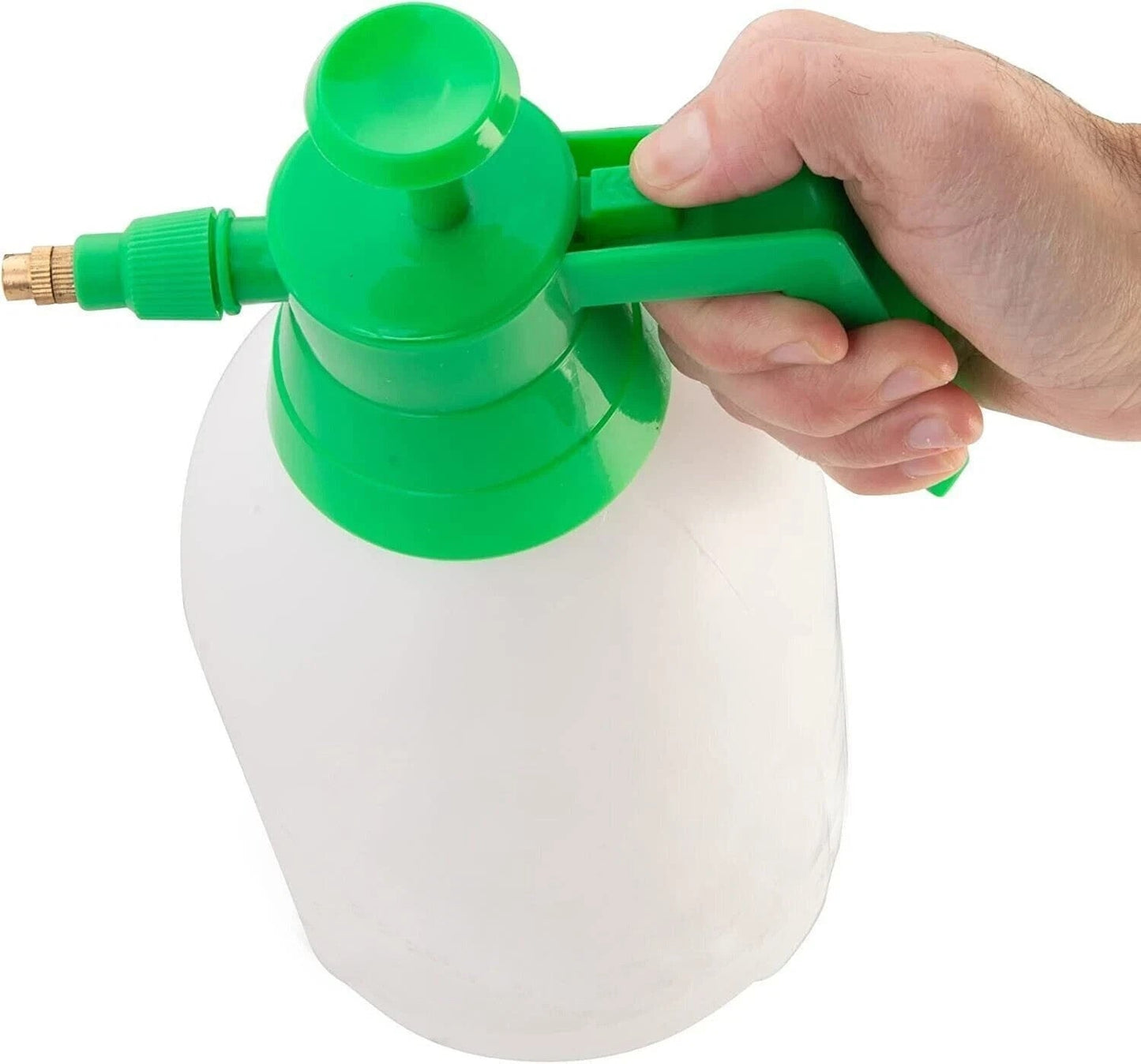 Pressure Sprayer 1.5L Garden Pump Weed Killer Bottle Hand Spray Gun Allotment Unbranded