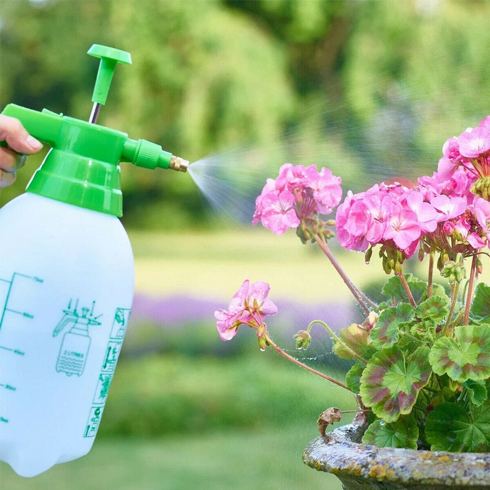 Pressure Sprayer 3.0 L Garden Pump Weed Killer Bottle Hand Spray Gun Allotment Unbranded
