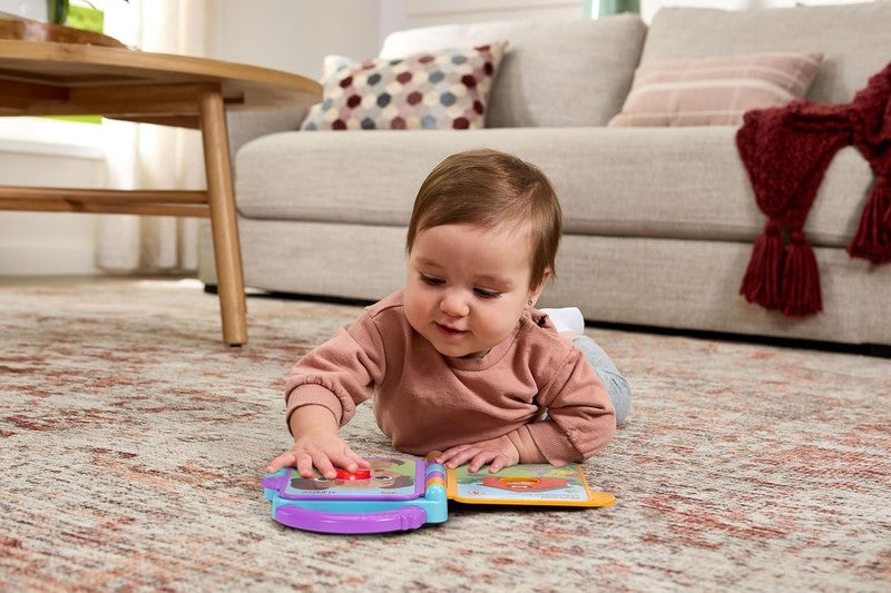 LeapFrog Interactive Baby Book Bilingual English French Light Up Animal Sounds LeapFrog/ Leapster