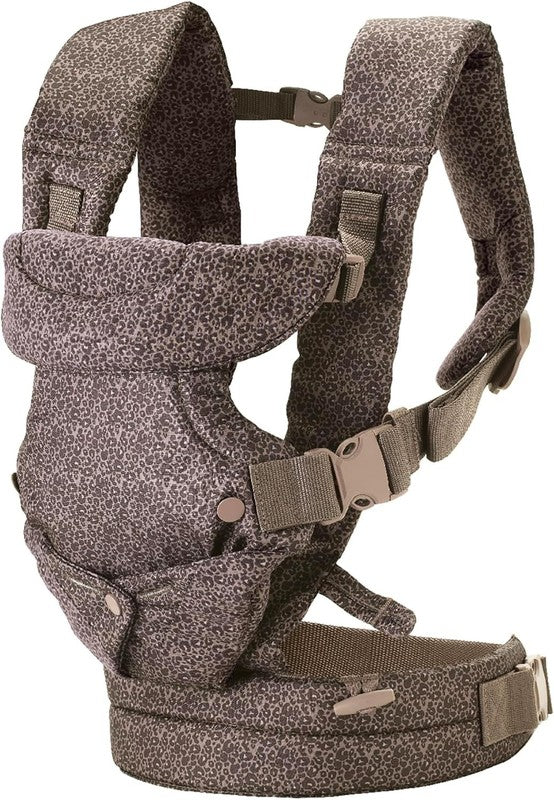 Infantino Flip Advanced 4 in 1 Ergonomic Baby Carrier Leopard Newborn Toddler Infantino