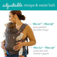 Infantino Flip Advanced 4 in 1 Ergonomic Baby Carrier Leopard Newborn Toddler Infantino