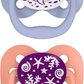 Dr Browns Baby Soother Glow Silicone Dummy Pink 0-6 Months Twin Pack Night Dr. Brown?s
