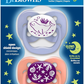 Dr Browns Baby Soother Glow Silicone Dummy Pink 0-6 Months Twin Pack Night Dr. Brown?s