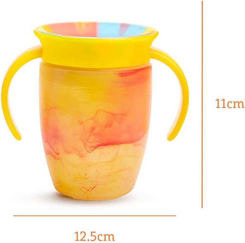 Munchkin Miracle 360 Sippy Cup Baby Trainer Spill Free Handles 7oz Twin Pack Munchkin