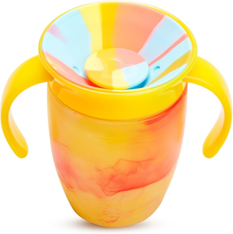 Munchkin Miracle 360 Sippy Cup Baby Trainer Spill Free Handles 7oz Twin Pack Munchkin
