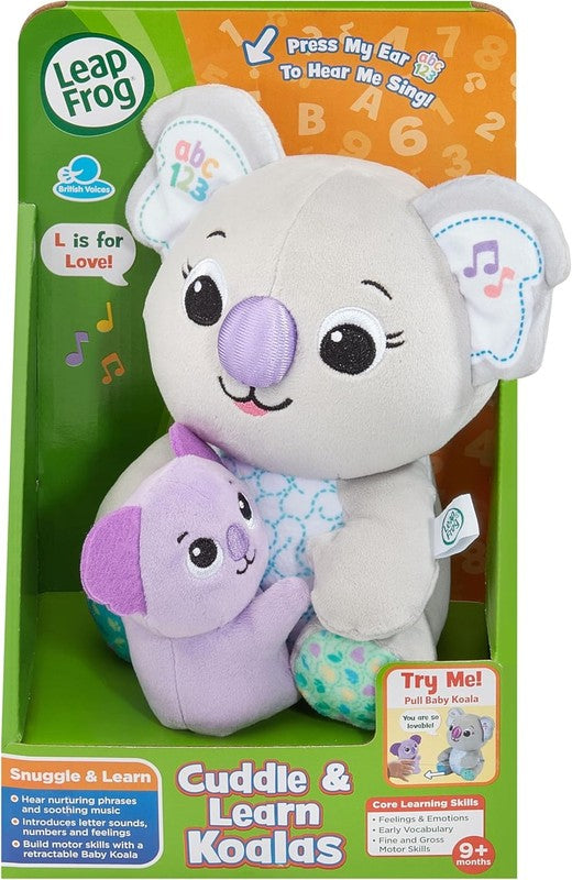 LeapFrog Koala Plush Toy Duo Baby Learning Cuddle Musical Interactive Gifts Soft LeapFrog