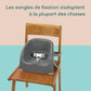 Bebeconfort Booster Seat Toddler Portable High Chair Dining Feeding Safety Grey Unbranded