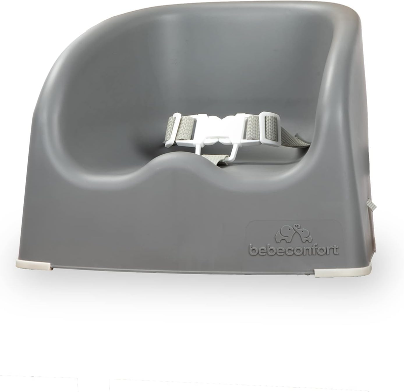 Bebeconfort Booster Seat Toddler Portable High Chair Dining Feeding Safety Grey Unbranded