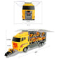 Construction Truck Toy Set Kids Diecast Vehicles Carrier Playset Figures Gift Unbranded