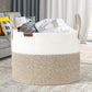 Laundry Basket Cotton Rope Woven Storage Hamper Toy Organiser Neutral 42 X 38 Cm Unbranded