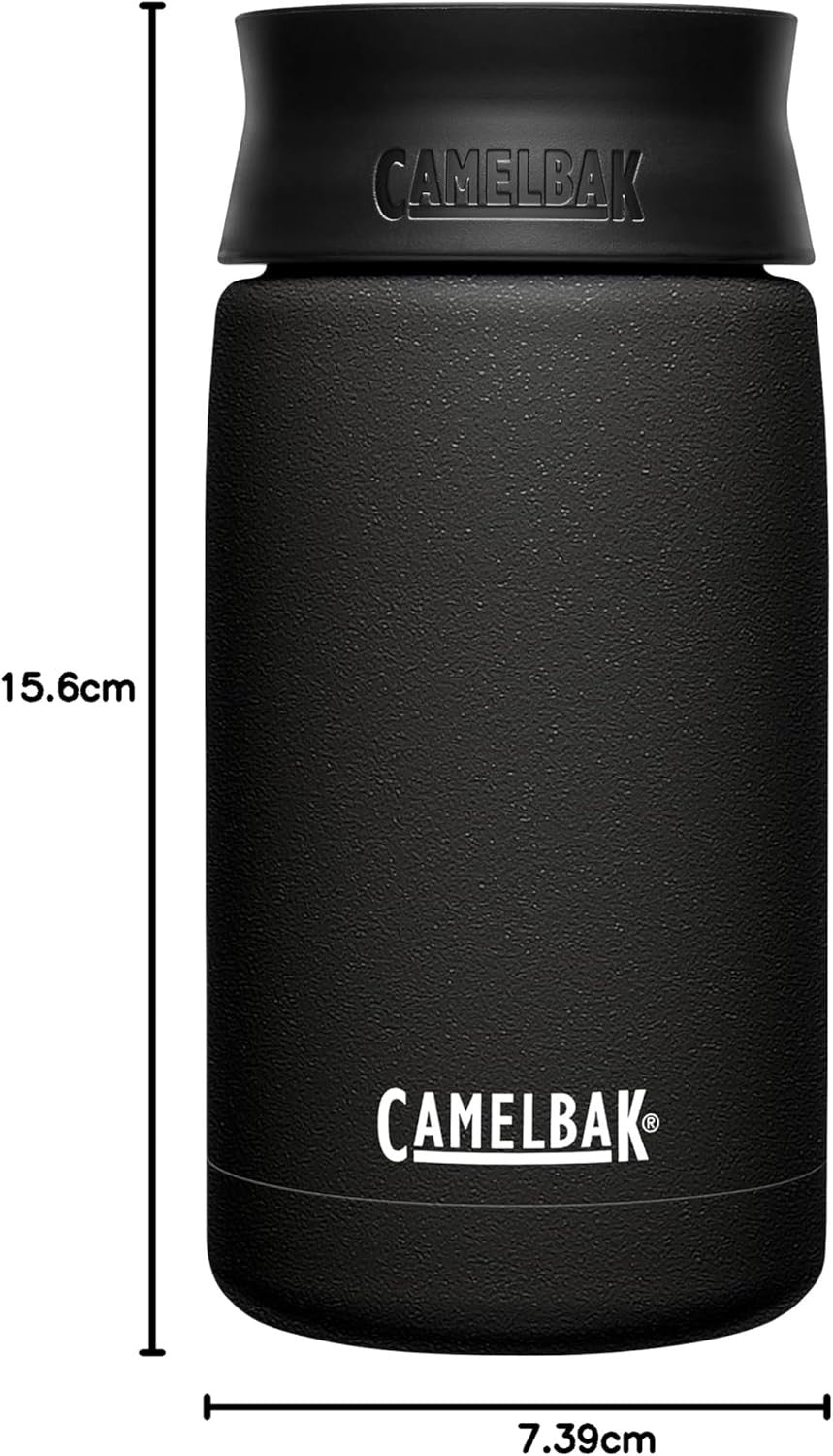 Camelbak Hot Cap Bottle Vacuum Insulated Travel Mug Leakproof 360 Sip Black 350m CamelBak