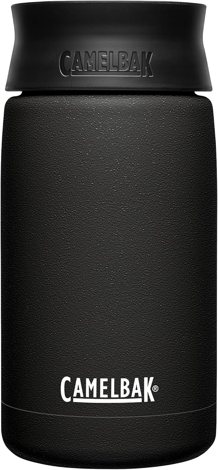 Camelbak Hot Cap Bottle Vacuum Insulated Travel Mug Leakproof 360 Sip Black 350m CamelBak