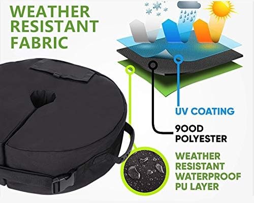 Parasol Base Weight Bag Heavy Duty Sand Fill Patio Umbrella Stand Stabiliser Unbranded