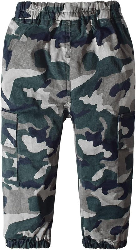 Boys Tracksuit Hoodie Jogging Suit Kids Camouflage Outfit Designer Set Age 5-6Y Unbranded