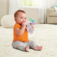 Baby Teether Sensory Toy Pink Axolotl Lights Melodies Silicone Textured Infant VTech