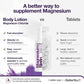 BetterYou Magnesium Sleep Lotion Relaxation Muscle Calm Lavender Chamomile BetterYou