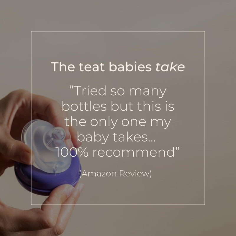Lansinoh Baby Bottle Teats NaturalWave Anti Colic Silicone Extra Slow Flow - Deal For Any Occasion