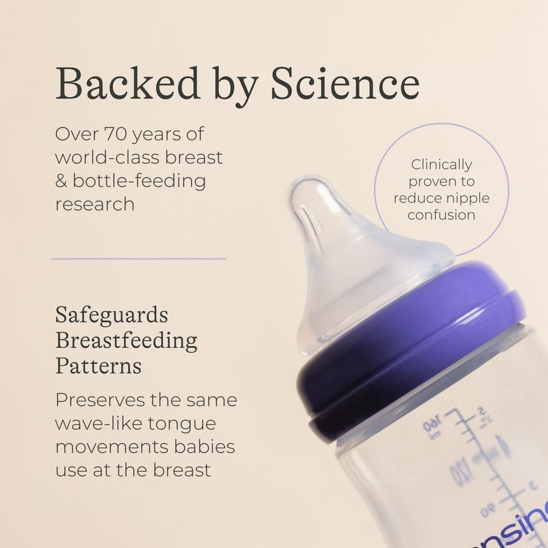 Lansinoh Baby Bottle Teats NaturalWave Anti Colic Silicone Extra Slow Flow - Deal For Any Occasion