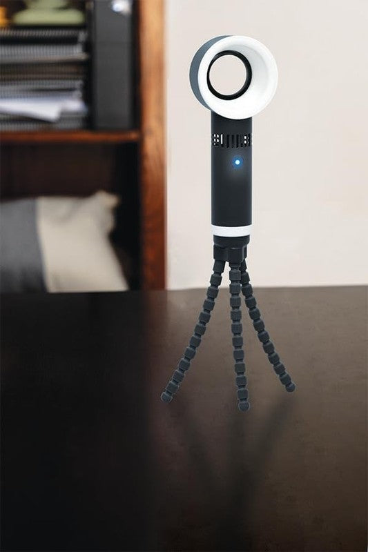 Nuby Pram Fan Portable Bladeless Rechargeable Quiet Tripod Flexible Cooling - Deal For Any Occasion
