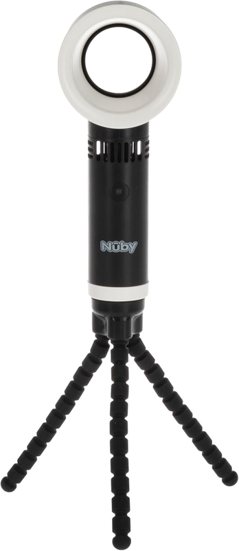 Nuby Pram Fan Portable Bladeless Rechargeable Quiet Tripod Flexible Cooling - Deal For Any Occasion