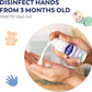 Milton Hand Sanitiser Mousse Alcohol Free Antibacterial Travel Foam Sensitive - Deal For Any Occasion