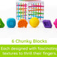 Fat Brain Toys InnyBin Shape Sorter Baby Sensory Motor Skills Toy Learning Fat Brain Toys