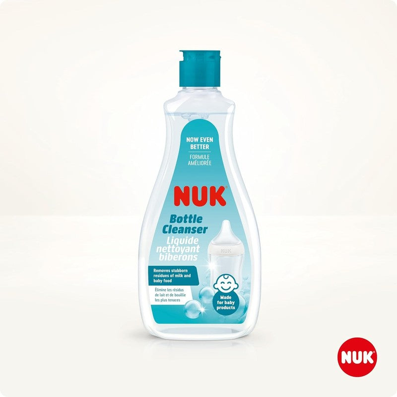NUK Baby Bottle Cleanser Fragrance Free pH Neutral Teat Accessory Wash 500ml NUK