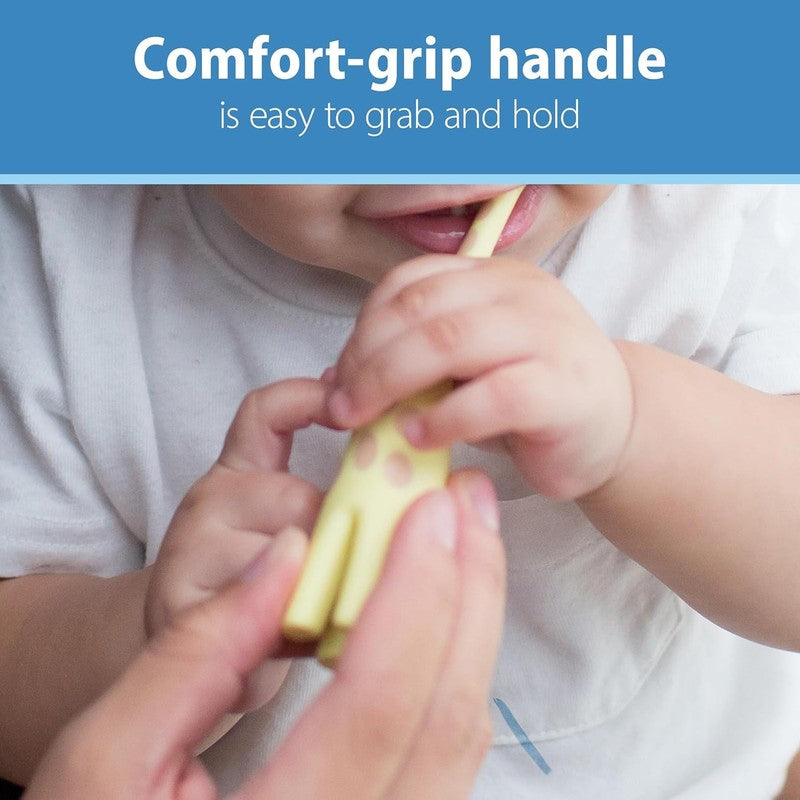 Dr Browns Baby Toddler Training Toothbrush Giraffe Soft Bristle 0-3Y Dr Brown's