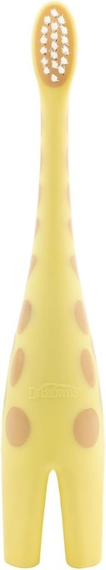 Dr Browns Baby Toddler Training Toothbrush Giraffe Soft Bristle 0-3Y Dr Brown's