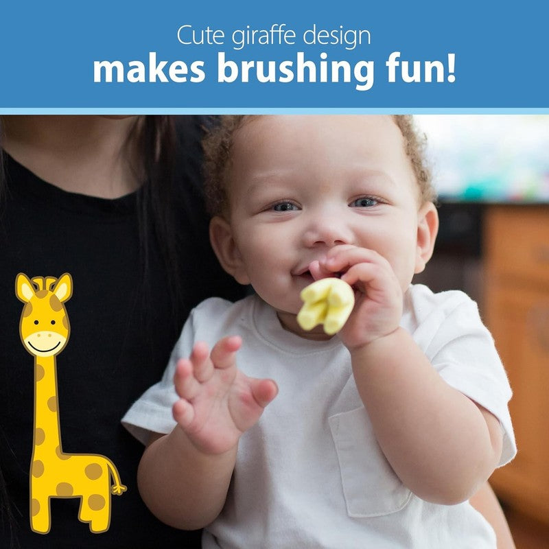 Dr Browns Baby Toddler Training Toothbrush Giraffe Soft Bristle 0-3Y Dr Brown's