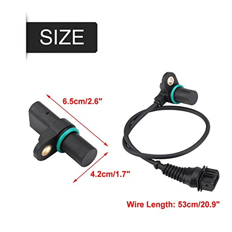 Camshaft Position Sensor 12141438081 + 12147518628 fits BMW 3 5 X3 X5 Z3 Z4 Unbranded