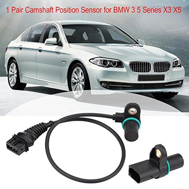 Camshaft Position Sensor 12141438081 + 12147518628 fits BMW 3 5 X3 X5 Z3 Z4 Unbranded