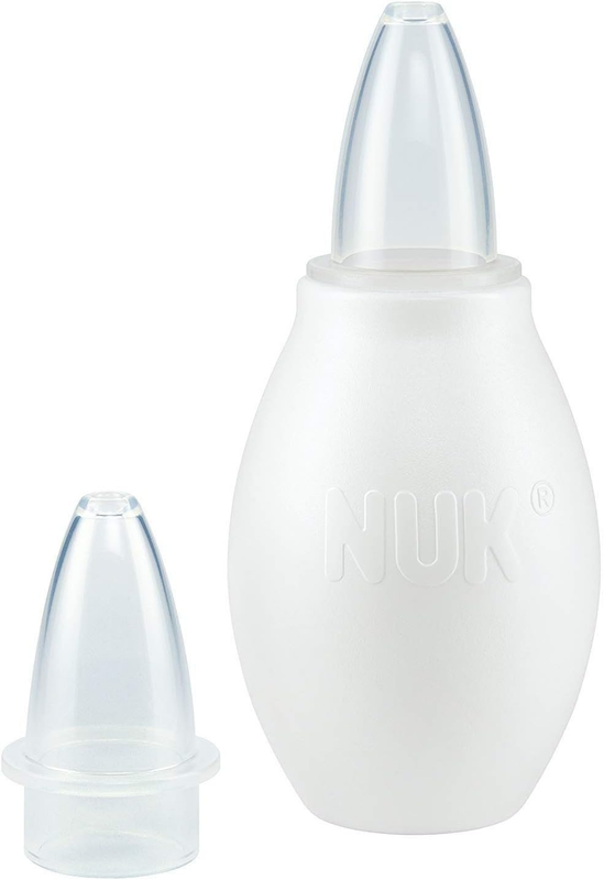 NUK Baby Nasal Decongestor Nose Cleaner Mucus Suction Blocked Nose Relief Tool NUK