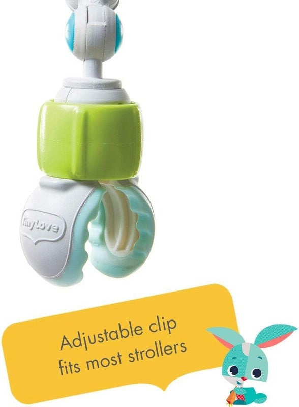 Tiny Love Baby Pram Toy Arch Meadow Days Stroller Activity Bar Rattle Clip Toy Tiny Love