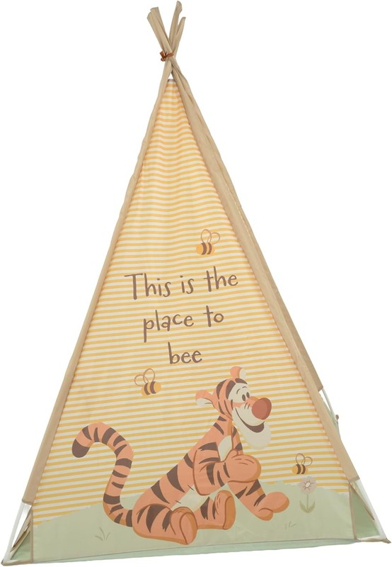Disney Winnie The Pooh Play Tent Kids Indoor Outdoor Teepee Den Toy Age 3+ Does not apply