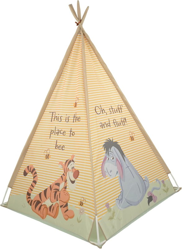 Disney Winnie The Pooh Play Tent Kids Indoor Outdoor Teepee Den Toy Age 3+ Does not apply