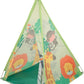 Jungle Explorer Kids Play Tent Safari Adventure Den With 6 Accessories Age 3 Plu Does not apply