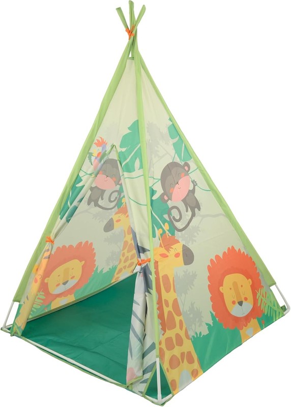 Jungle Explorer Kids Play Tent Safari Adventure Den With 6 Accessories Age 3 Plu Does not apply