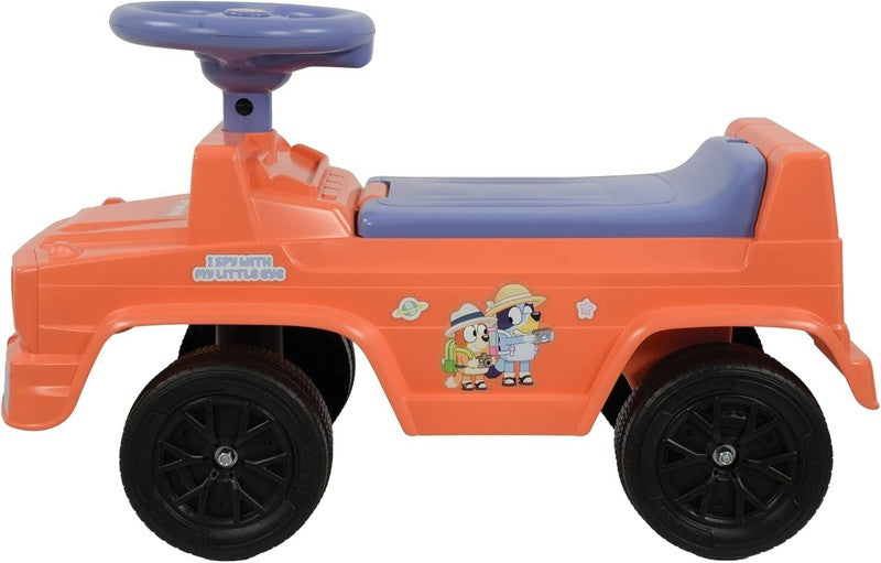 Bluey Ride On Truck 4X4 Foot To Floor Toy Car Kids Lorry Vehicle Age 18 Months Unbranded